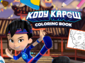 Mchezo Kody Kapow Coloring Book