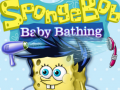 Mchezo Spongebob Baby Bathing
