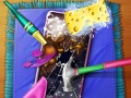 Mchezo Dotted Girl Broken phone