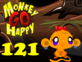 Mchezo Monkey Go Happy Stage 121