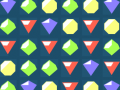 Mchezo Flat Jewels match 3