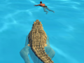 Mchezo Crocodile Simulator Beach Hunt