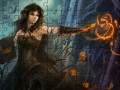 Mchezo Jigsaw puzzle: halloweeny