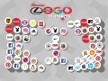 Mchezo Famous Logo Mahjong