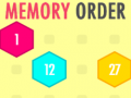 Mchezo Memory Order