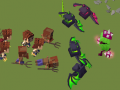 Mchezo Blocky Fantasy Battle Simulator