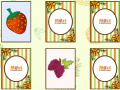 Mchezo Fruits Memory