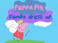 Mchezo Peppa Pig: Family Dress Up