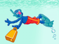 Mchezo 123 Sesame Street: Underwater Sink or Float