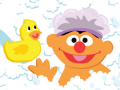 Mchezo 123 Sesame Street: Ernie's Bathtime Fun