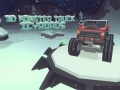 Mchezo 3D Monster Truck: Icy Roads