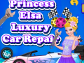 Mchezo Princess Elsa Luxury Car Repair