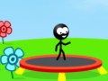 Mchezo Trampoline Stickman