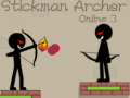 Mchezo Stickman Archer Online 3