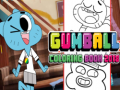 Mchezo Gumbal Coloring book 2018