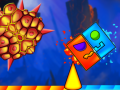 Mchezo Fire And Water Geometry Dash