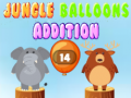 Mchezo Jungle Balloons Addition