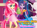 Mchezo Equestria Girls First Day at School