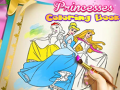 Mchezo Princesses Coloring Book