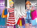 Mchezo Princesses Shopping Spree