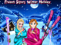 Mchezo Frozen Sisters Winter Holiday