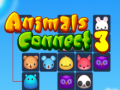 Mchezo Animals connect 3