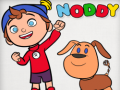 Mchezo Noddy Toyland detective paint