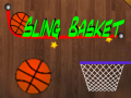 Mchezo Sling Basket