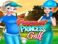 Mchezo Pregnant Princess Golfs