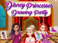 Mchezo Disney Princesses Drawing Party