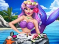 Mchezo Princess Mermaid Makeup Style