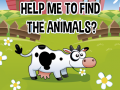 Mchezo Help Me To Find The Animals