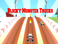 Mchezo Blocky Monster Trucks