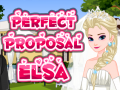 Mchezo Perfect Proposal Elsa