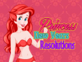 Mchezo Princess New Years Resolutions