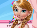 Mchezo Ice Princess Fruity Skin Care
