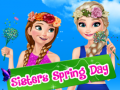 Mchezo Sisters Spring Day