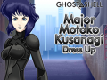 Mchezo Ghost In The Shell Major Motoko Kusanagi Dress Up