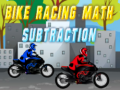 Mchezo Bike racing subtraction