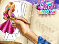Mchezo Doll Coloring Book