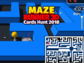 Mchezo Maze Runner 3d Cards Hunt 2018