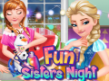 Mchezo Fun Sisters Night