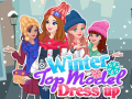 Mchezo Winter Top Model Dress Up