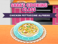 Mchezo Sara's Cooking Class: Chicken Fettuccine Alfredo