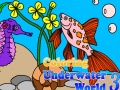 Mchezo Сoloring Underwater World 3