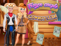 Mchezo Frozen Couple Cowboy Style