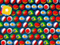 Mchezo Bubble Shooter World Cup