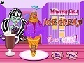 Mchezo Monster High Ice Cream from Frankie Stein 