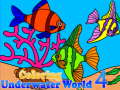 Mchezo Coloring Underwater World 4