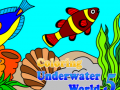 Mchezo Coloring Underwater World 5